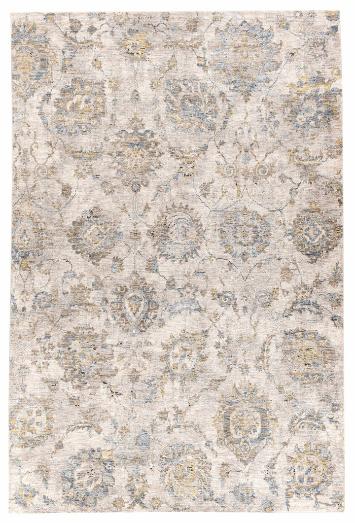 Edenfield Modern Style Brown And Charcoal Area Rug - The Rug Decor
