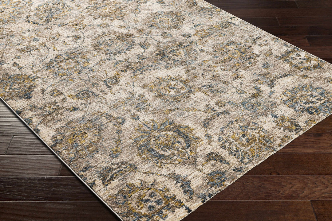 Edenfield Modern Style Brown And Charcoal Area Rug - The Rug Decor