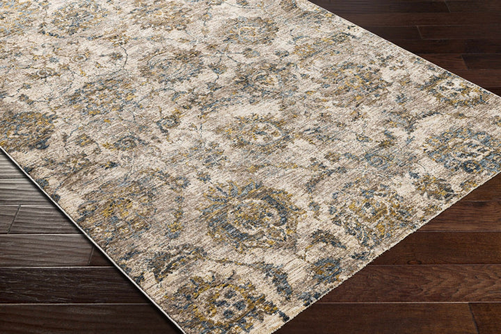 Edenfield Modern Style Brown And Charcoal Area Rug - The Rug Decor