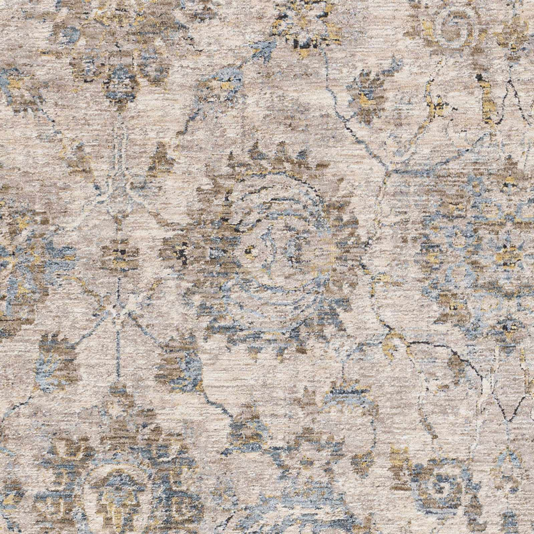 Edenfield Modern Style Brown And Charcoal Area Rug - The Rug Decor