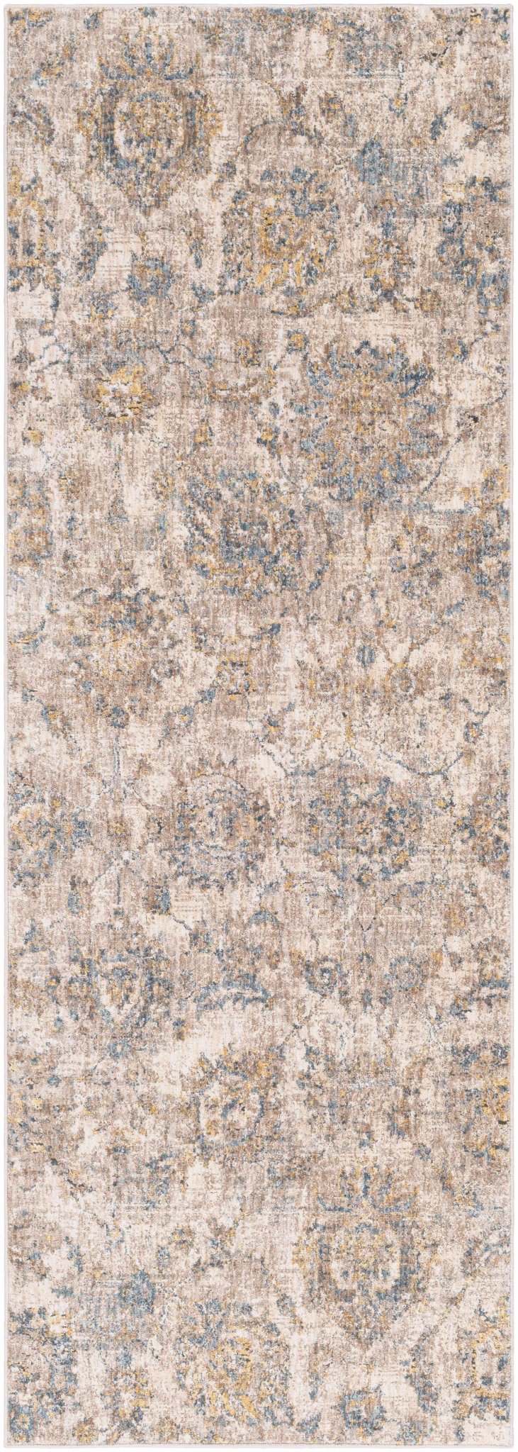 Edenfield Modern Style Brown And Charcoal Area Rug - The Rug Decor
