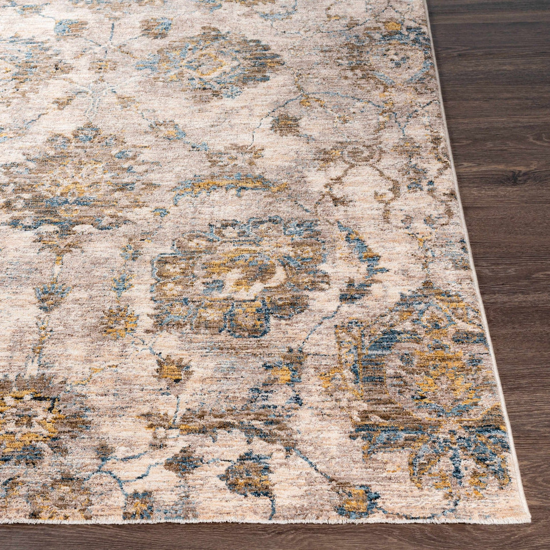 Edenfield Modern Style Brown And Charcoal Area Rug - The Rug Decor