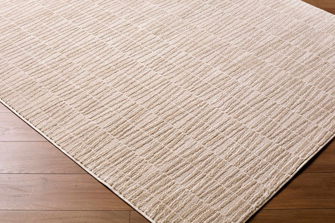 Grenelle Contemporary Style Beige Area Rug