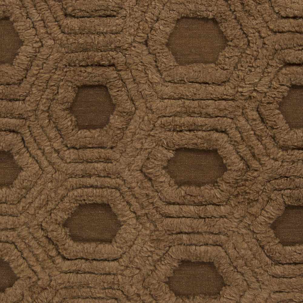 Edmonds Contemporary Style Brown Hand Woven Wool Area Rug - The Rug Decor