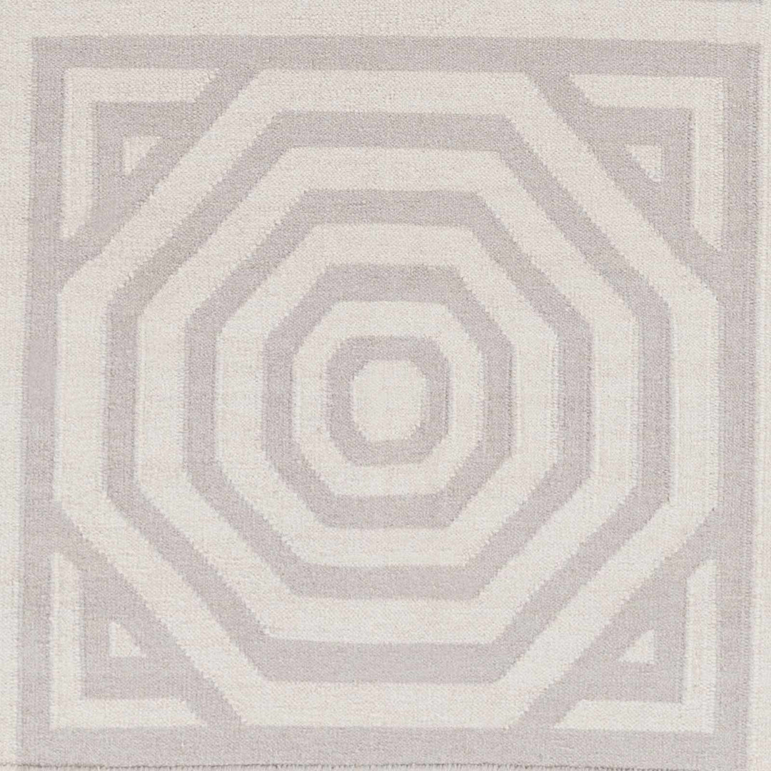 Edmund Modern Geometrical Design Gray Area Rug - The Rug Decor