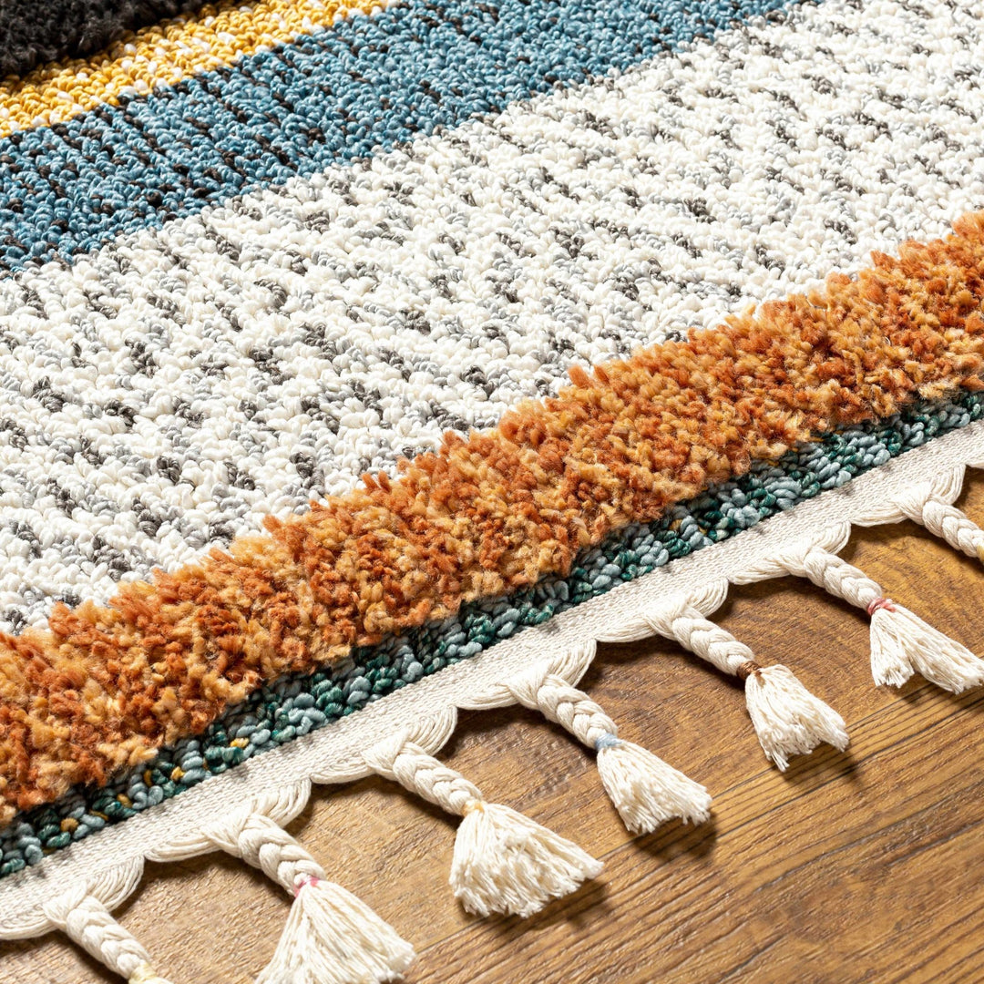 Edmundston Modern style Multicolor Area Rug - The Rug Decor
