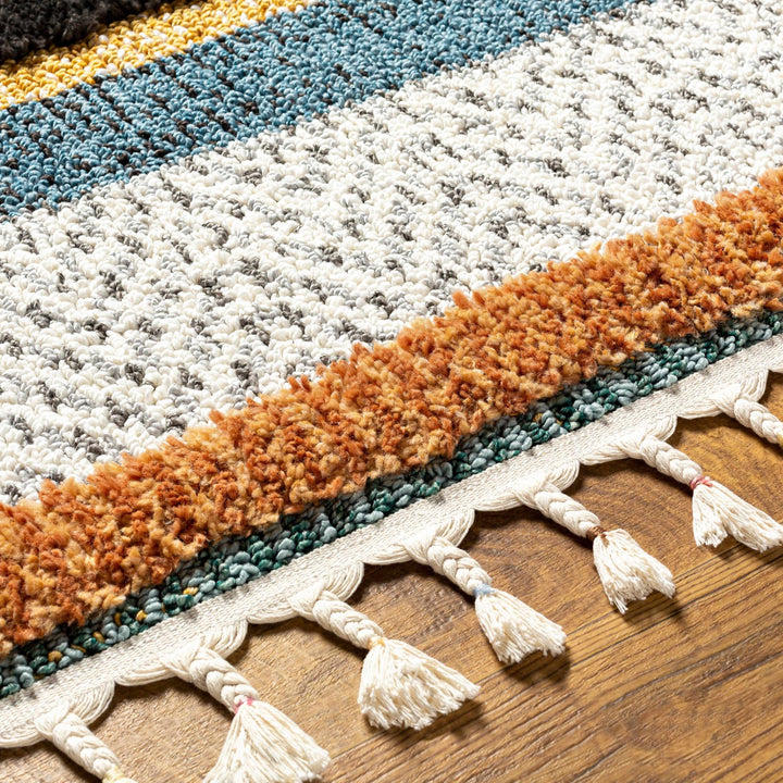 Edmundston Modern style Multicolor Area Rug - The Rug Decor