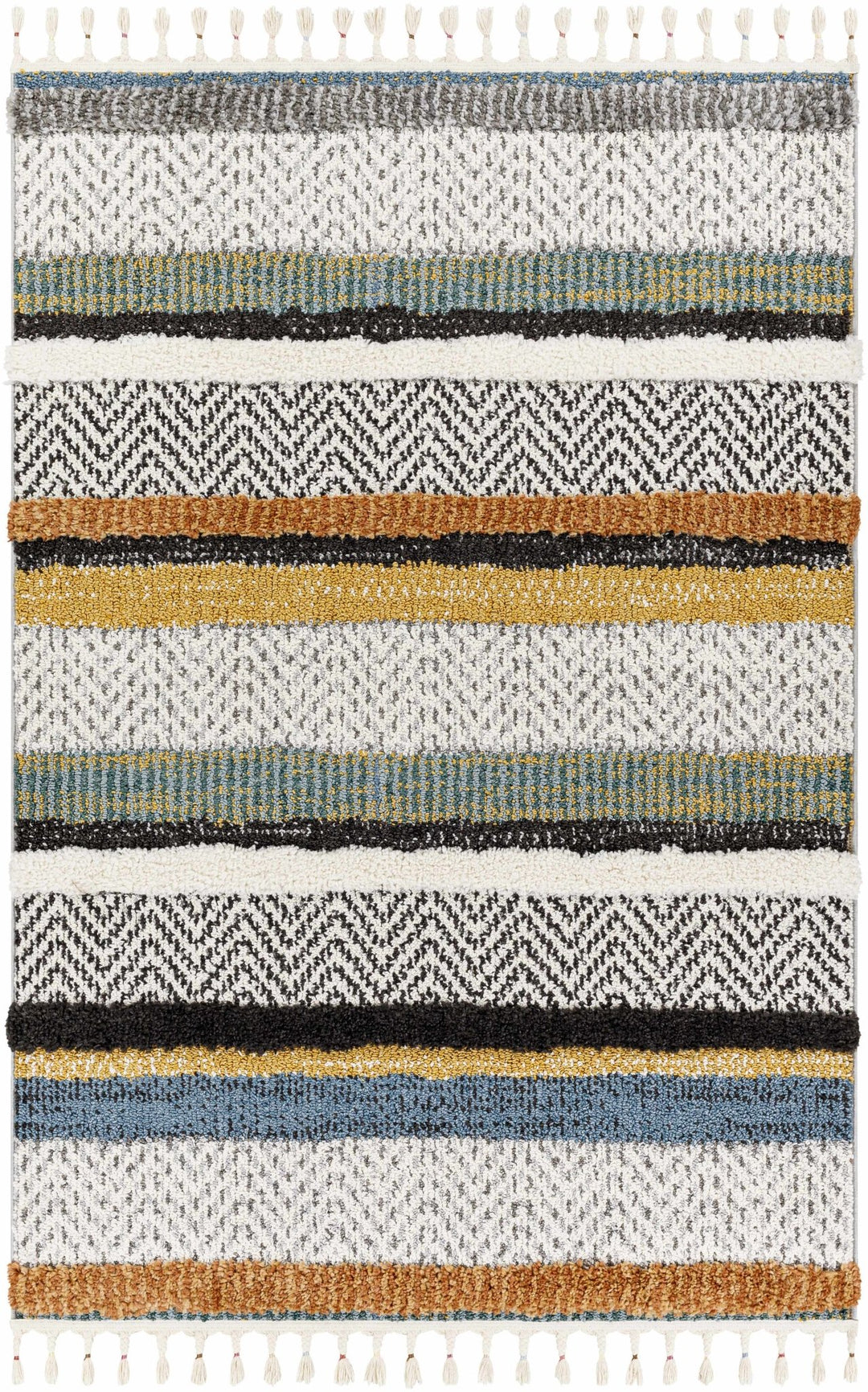 Edmundston Modern style Multicolor Area Rug - The Rug Decor