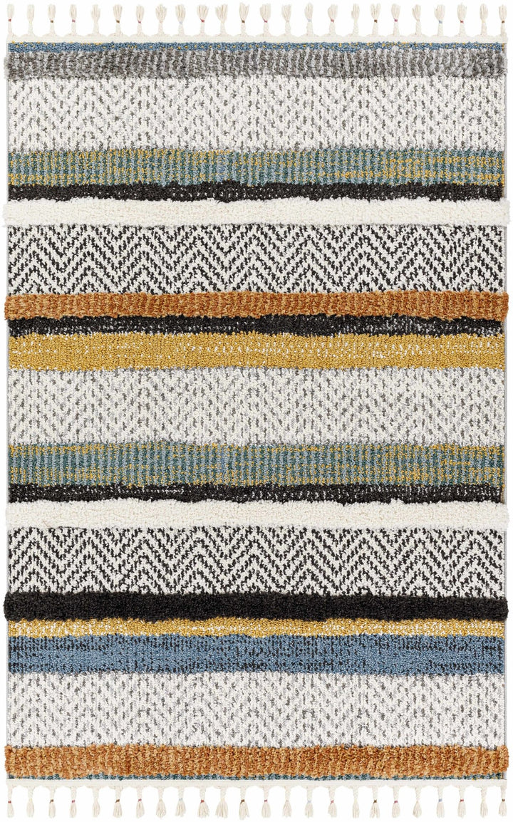 Edmundston Modern style Multicolor Area Rug - The Rug Decor
