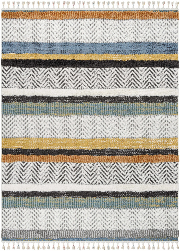 Edmundston Modern style Multicolor Area Rug - The Rug Decor