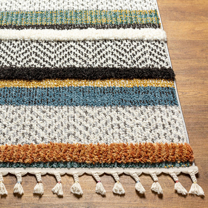 Edmundston Modern style Multicolor Area Rug - The Rug Decor