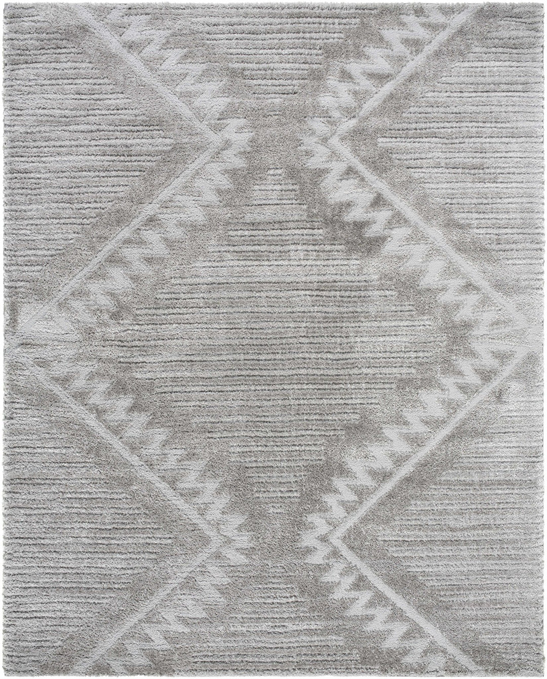 Edsel Gray Contemporary Style Area Rug - The Rug Decor