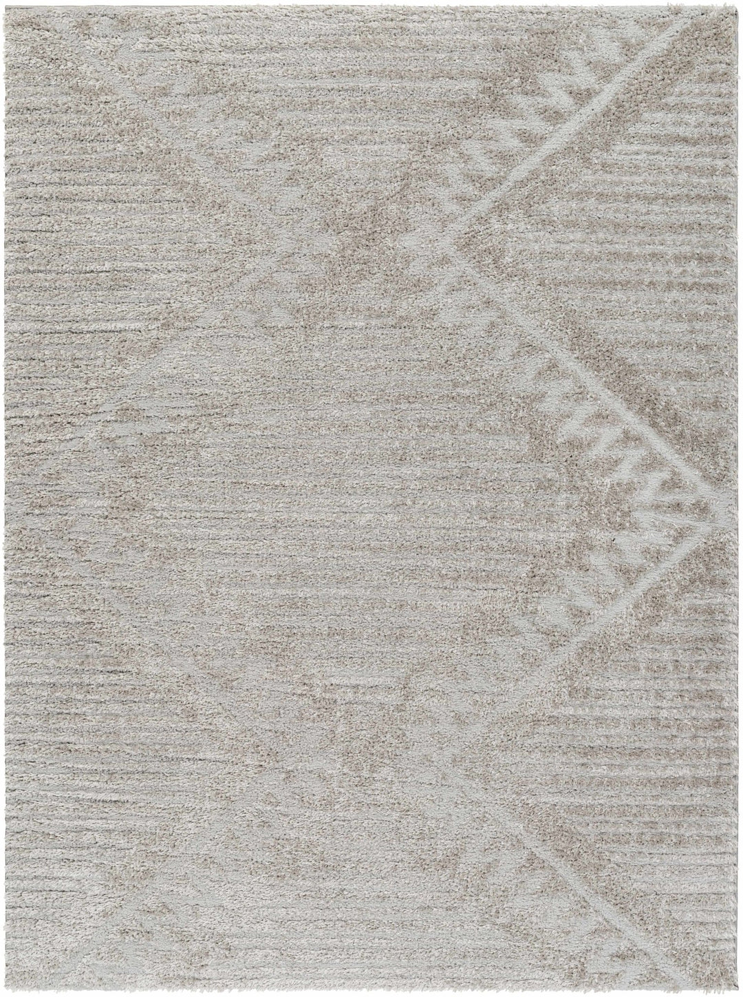 Edsel Gray Contemporary Style Area Rug - The Rug Decor