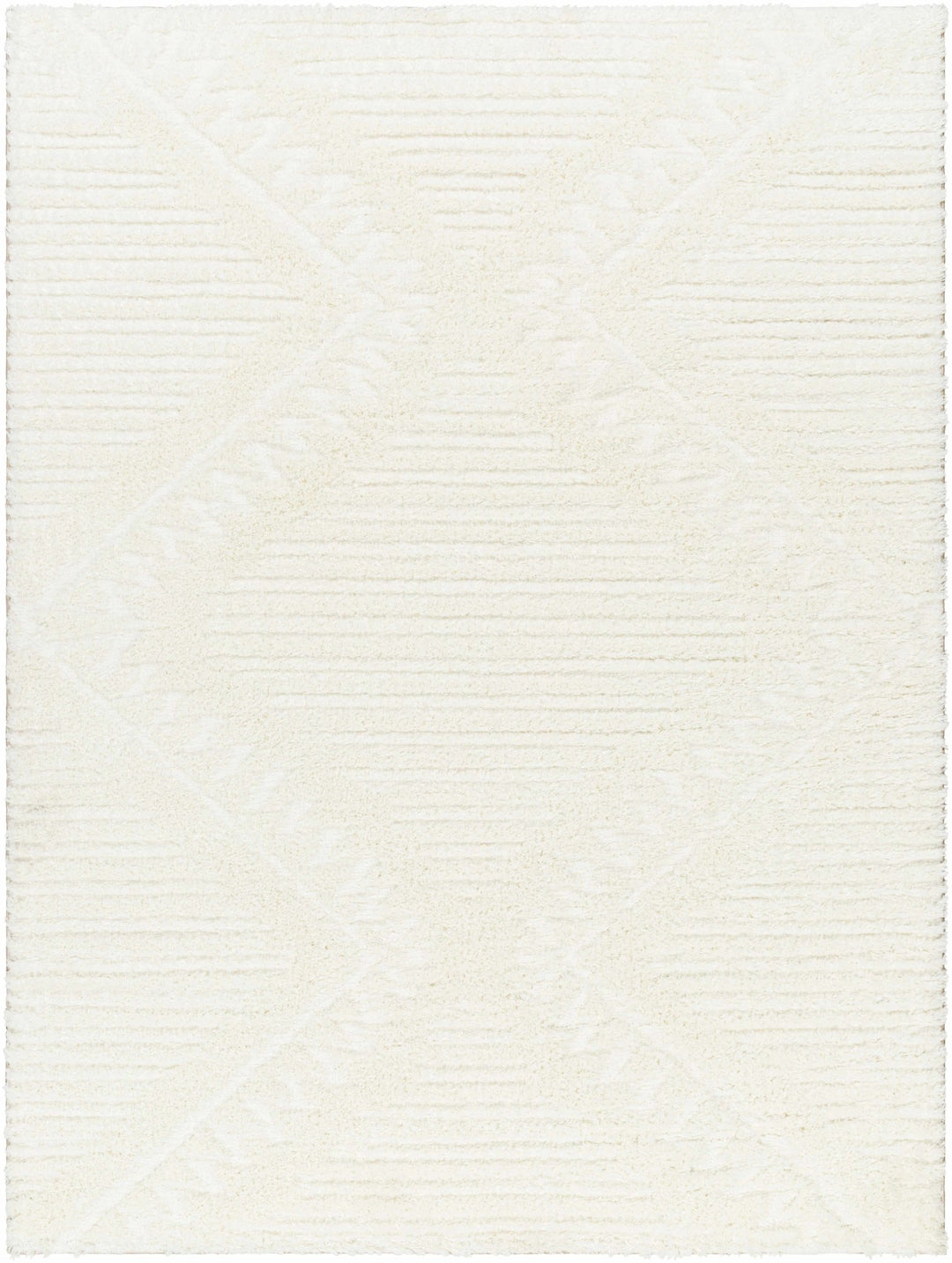 Edsel Modern Geometric Design Ivory Area Rug - The Rug Decor