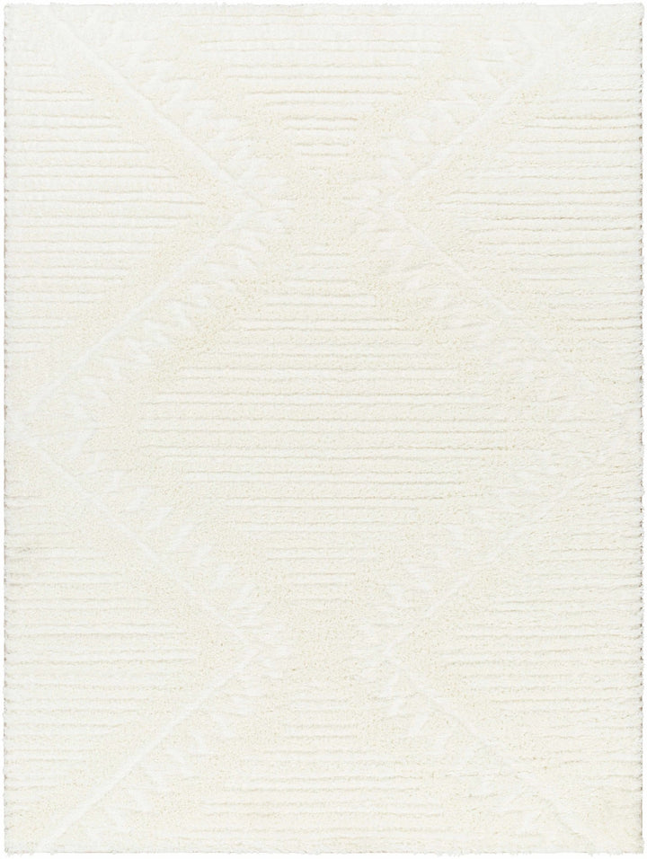 Edsel Modern Geometric Design Ivory Area Rug - The Rug Decor
