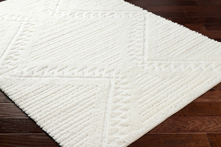 Edsel Modern Geometric Design Ivory Area Rug - The Rug Decor