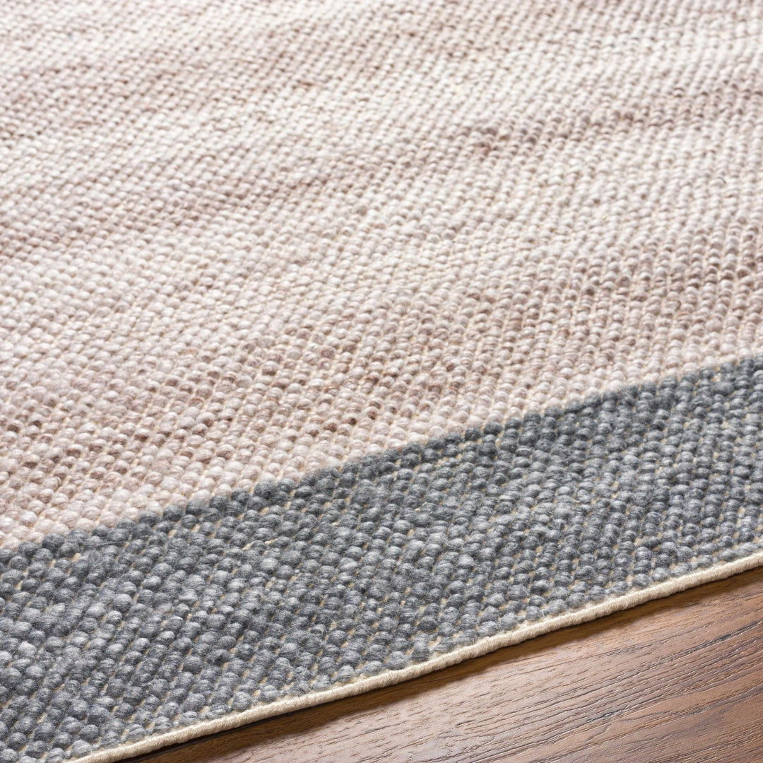 Edwin Modern Style Beige And Gray Hand Woven Area Rug - The Rug Decor