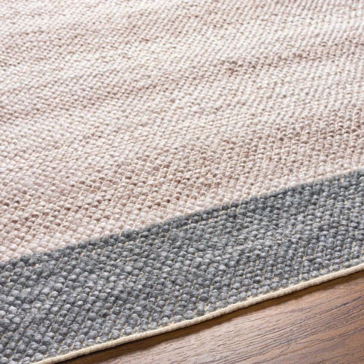 Edwin Modern Style Beige And Gray Hand Woven Area Rug - The Rug Decor