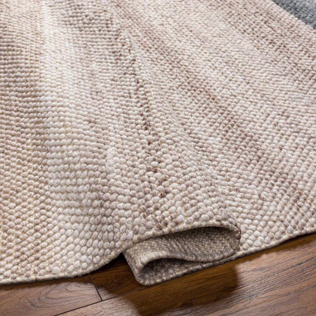 Edwin Modern Style Beige And Gray Hand Woven Area Rug - The Rug Decor