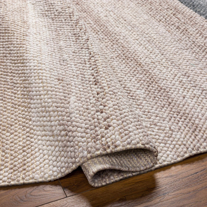Edwin Modern Style Beige And Gray Hand Woven Area Rug - The Rug Decor
