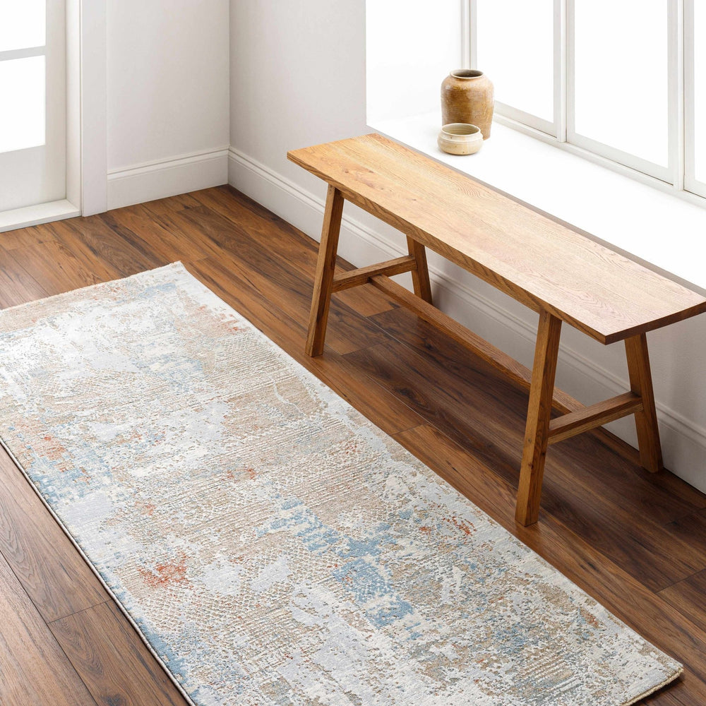 Efren Contemporary Abstract Beige And Gray Area Rug - The Rug Decor