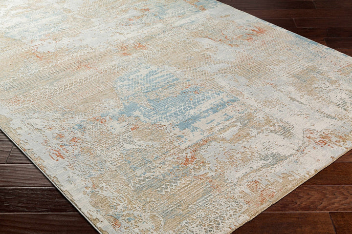 Efren Contemporary Abstract Beige And Gray Area Rug - The Rug Decor