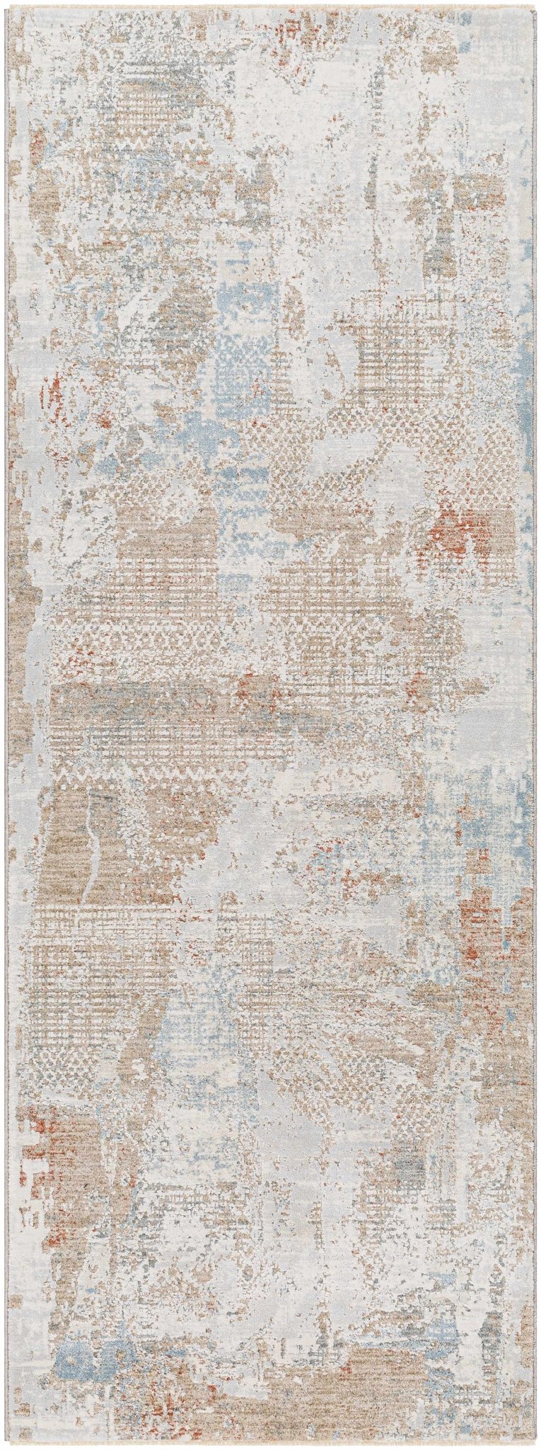 Efren Contemporary Abstract Beige And Gray Area Rug - The Rug Decor