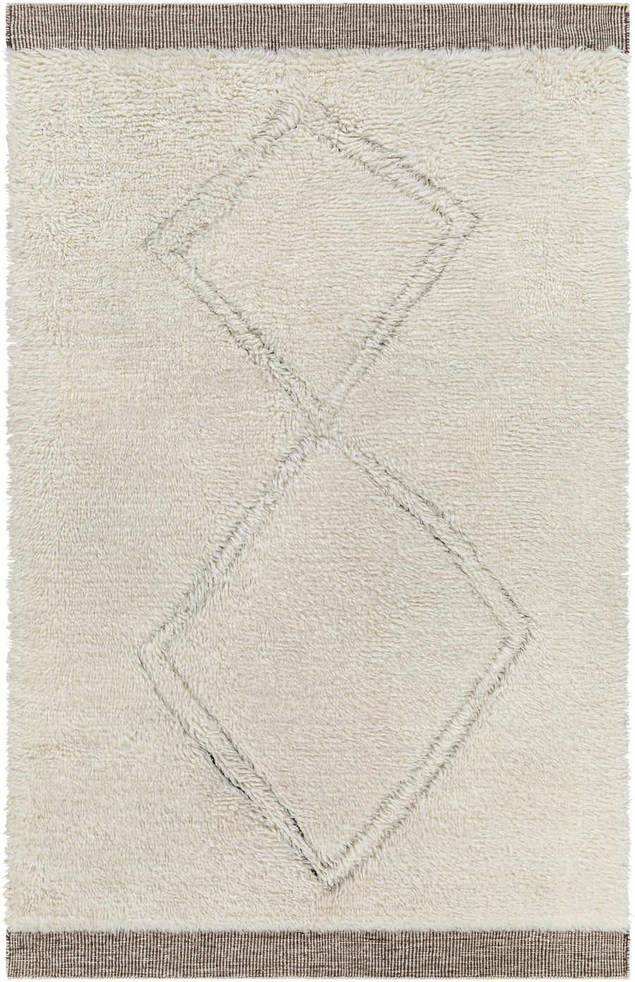 Eguia Bohemian Style Beige Hand Knotted Wool Rug - The Rug Decor