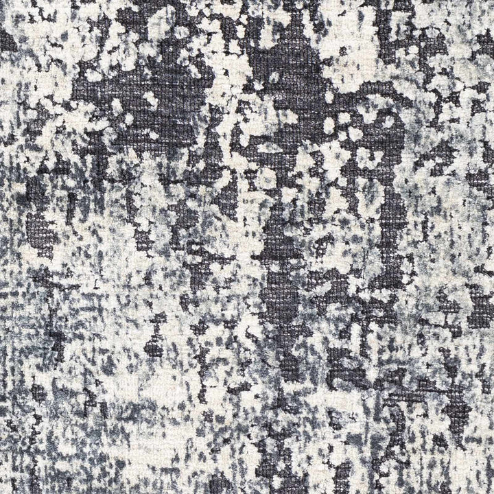 Elbing Modern Abstract Charcoal And Gray Area Rug - The Rug Decor