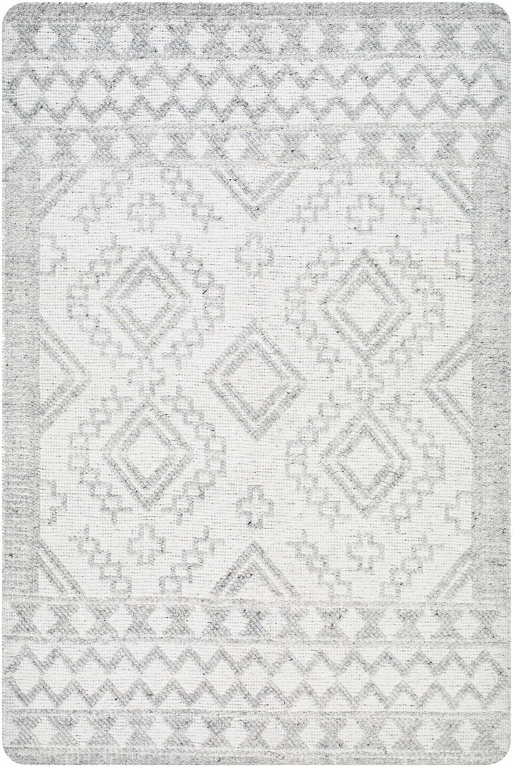 Elin Bohemian Transitional Ivory Hand Woven Rug - The Rug Decor
