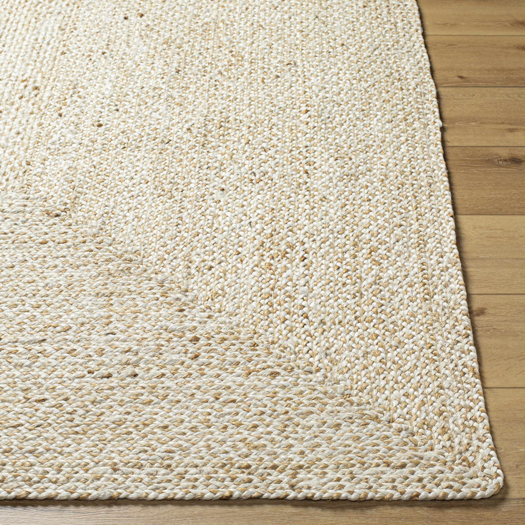Elkie Beige Modern Style Hand Loom Jute Area Rug - The Rug Decor