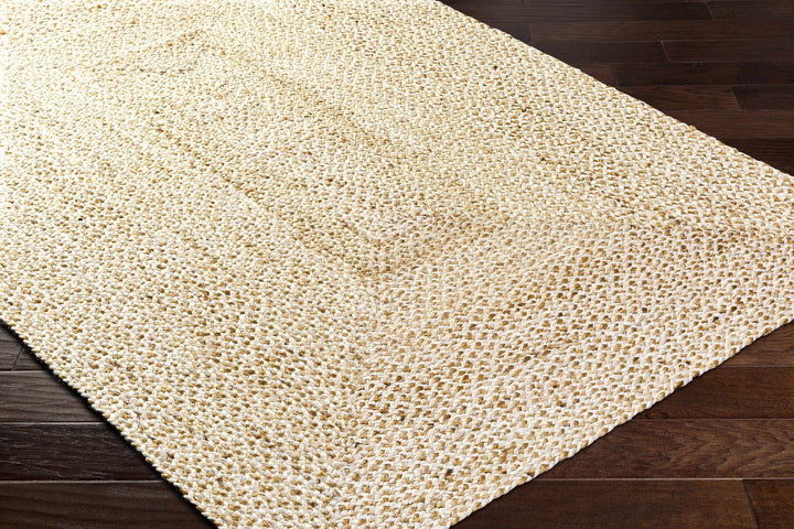 Elkie Beige Modern Style Hand Loom Jute Area Rug - The Rug Decor