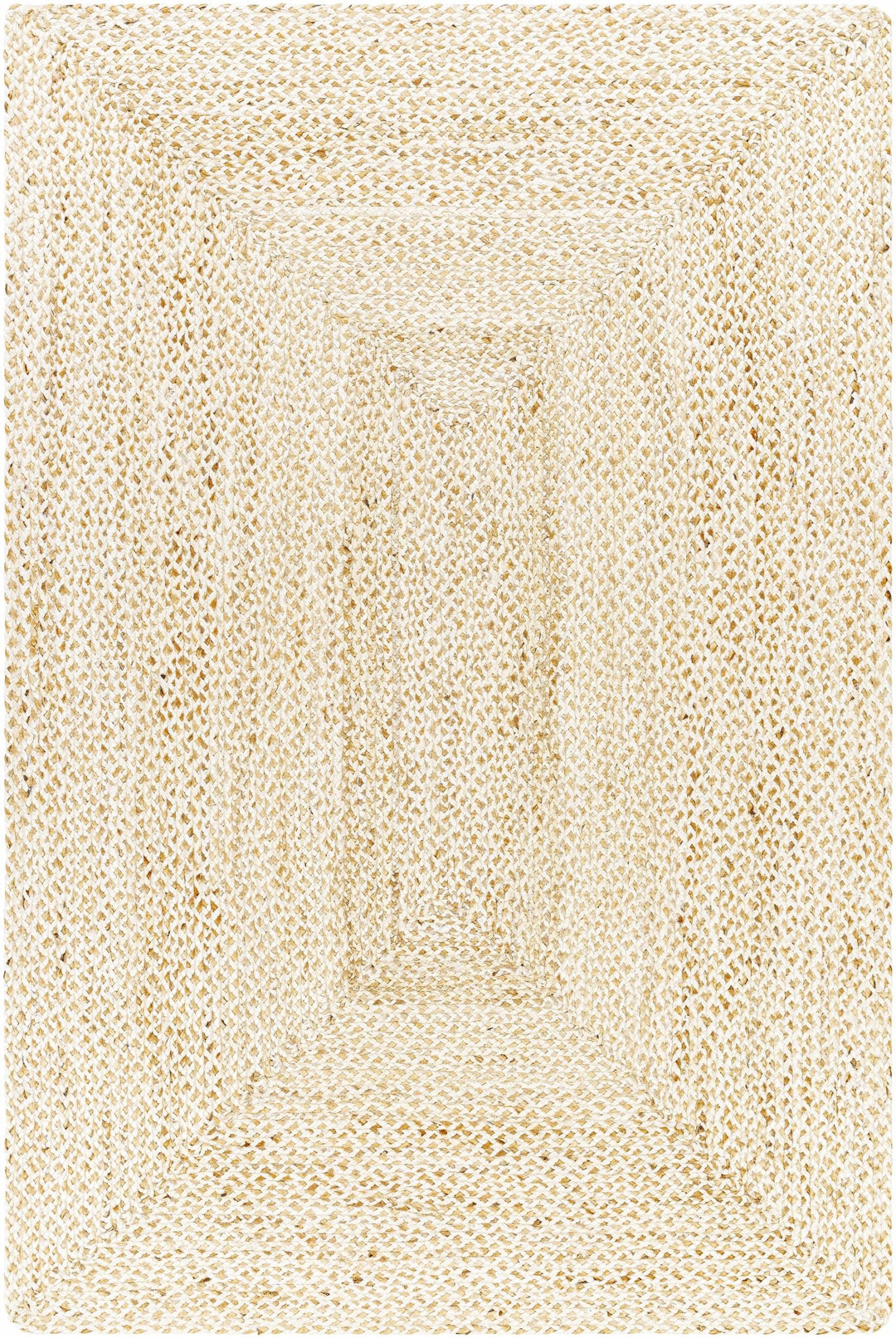 Elkie Beige Modern Style Hand Loom Jute Area Rug - The Rug Decor