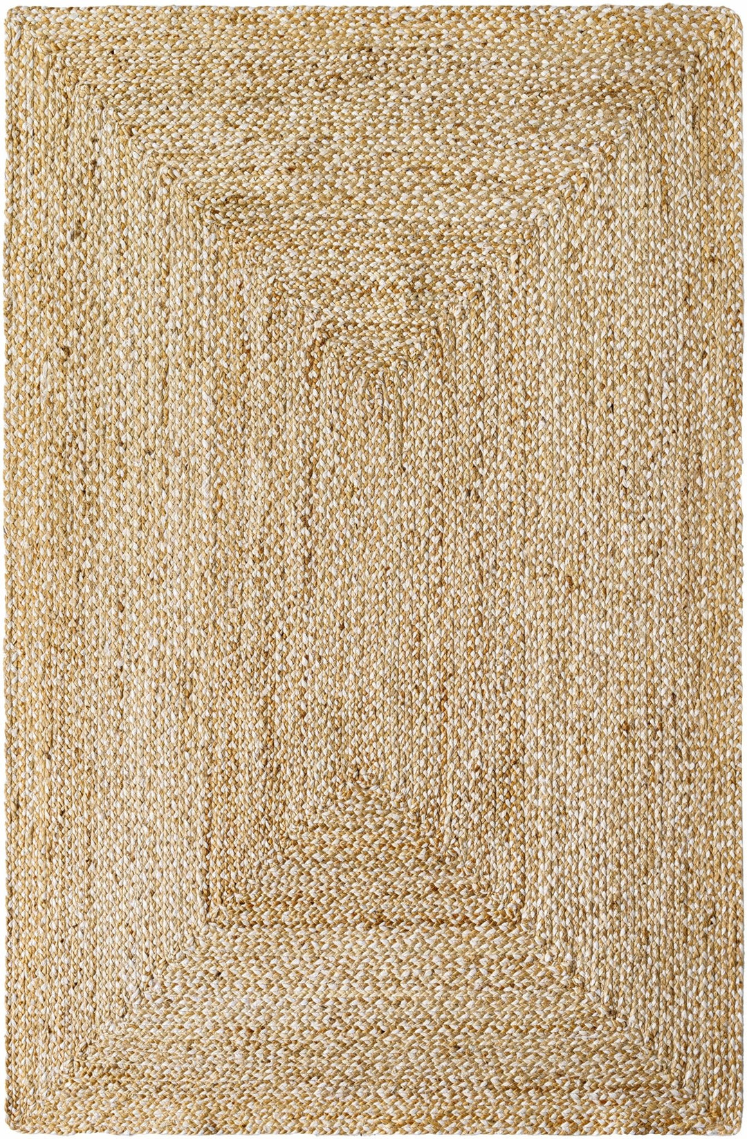 Elkie Contemporary braided Tan Jute Area Rug - The Rug Decor