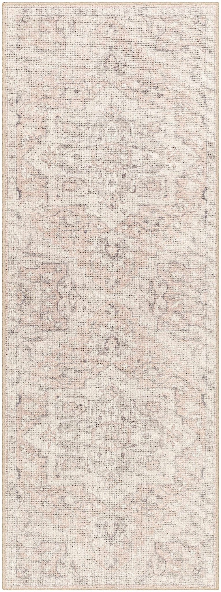 Elle Traditional Style Beige And Peach Area Rug - The Rug Decor