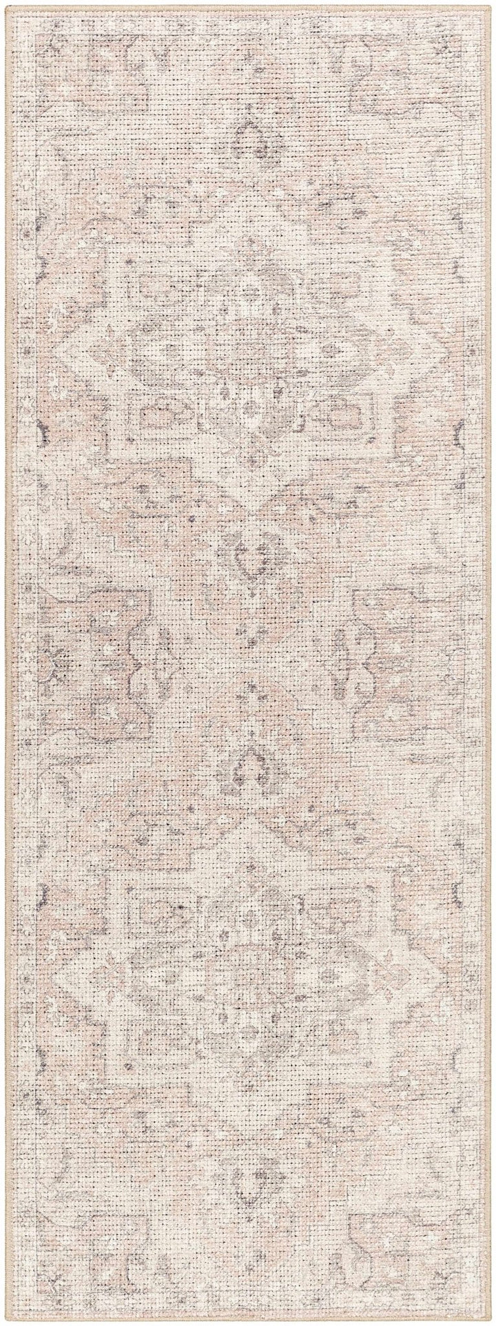 Elle Traditional Style Beige And Peach Area Rug - The Rug Decor