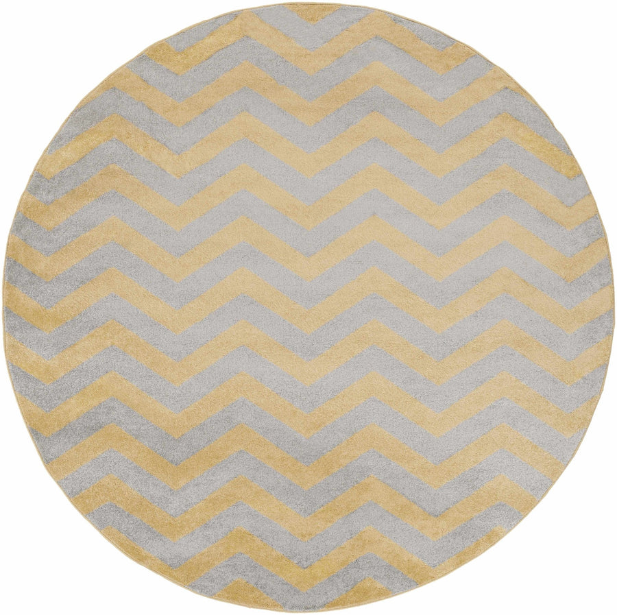 Eloy Modern Geometrical Design Mustard And Gray Area Rug - The Rug Decor
