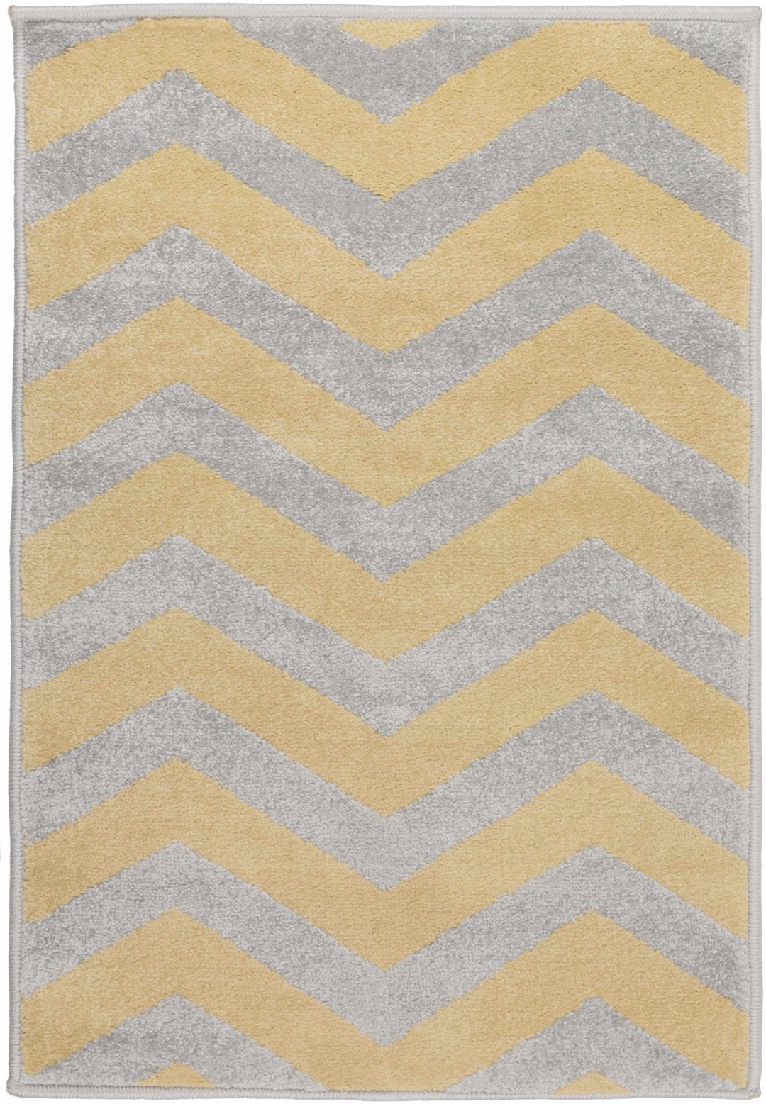 Eloy Modern Geometrical Design Mustard And Gray Area Rug - The Rug Decor