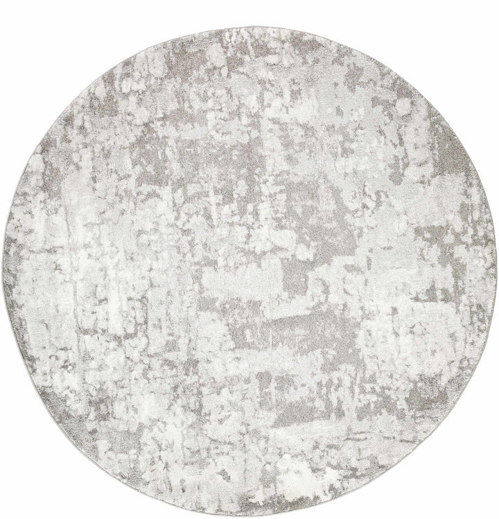 Elsa Gray And Ivory Modern Abstract Design Area Rug - The Rug Decor