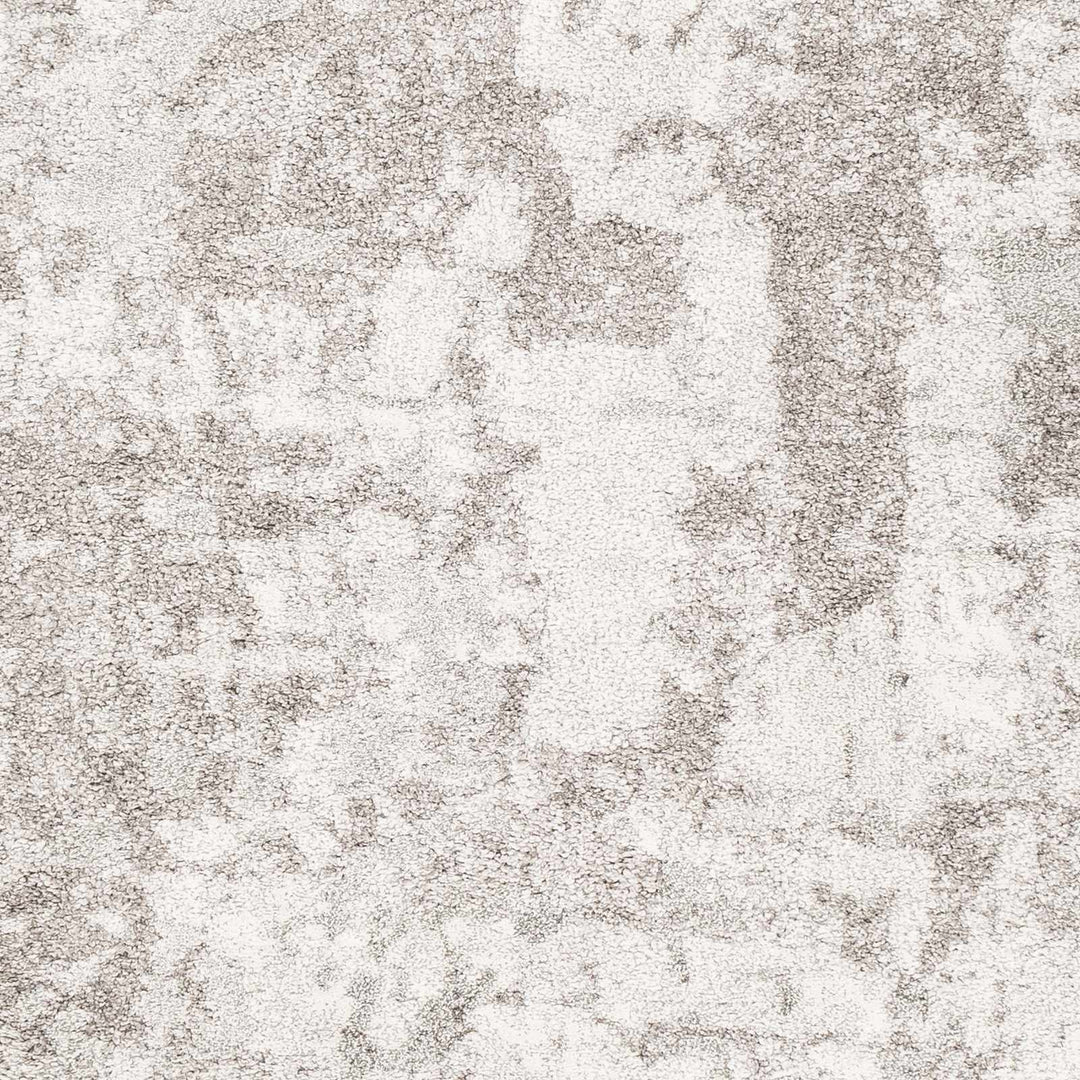 Elsa Gray And Ivory Modern Abstract Design Area Rug - The Rug Decor