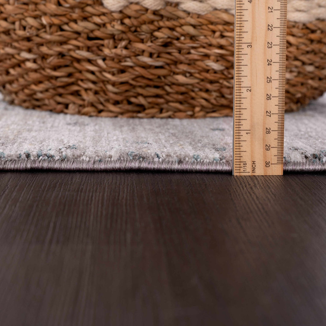 Elsu Traditional Style Brown And Gray Area Rug - The Rug Decor