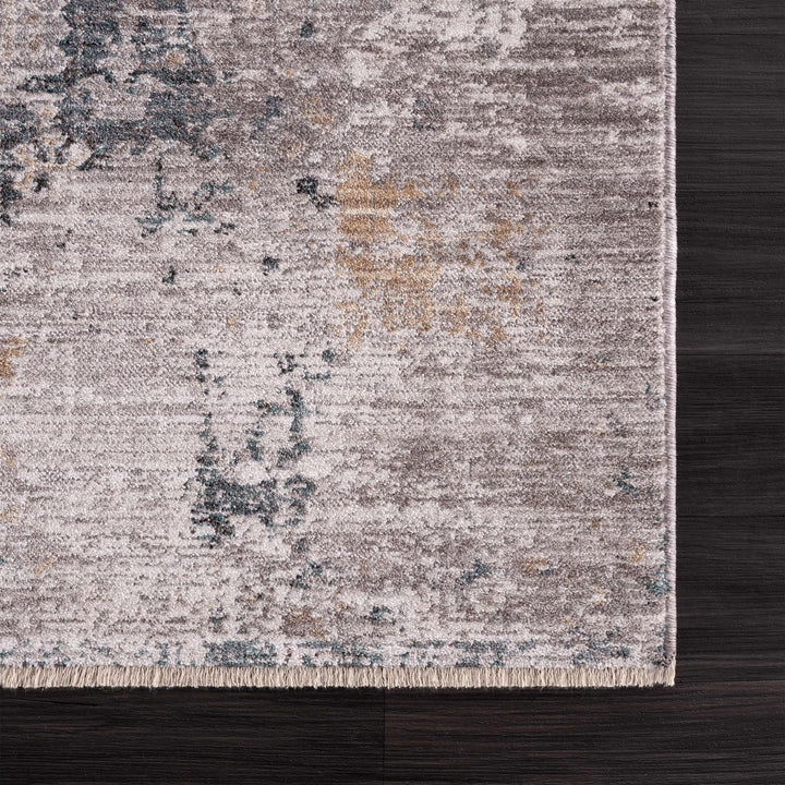 Elsu Traditional Style Brown And Gray Area Rug - The Rug Decor