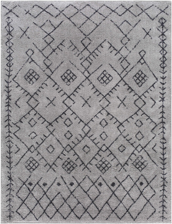 Elyes Bohemian Style Gray Washable Area Rug - The Rug Decor