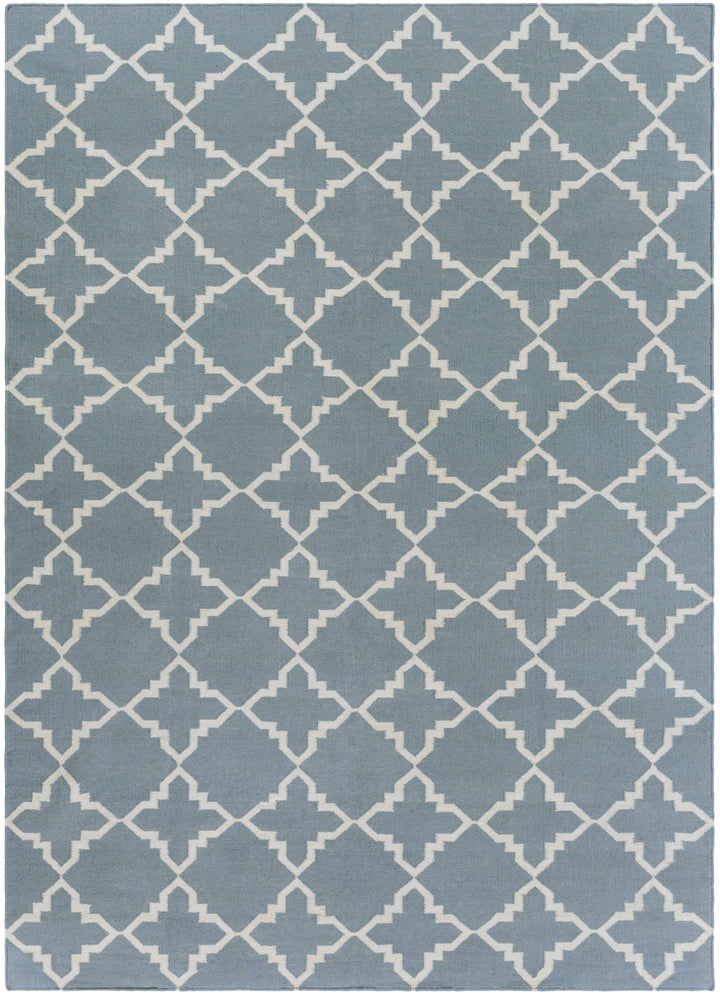 Elyria Contemporary Geometrical Gray And Ivory Rug - The Rug Decor