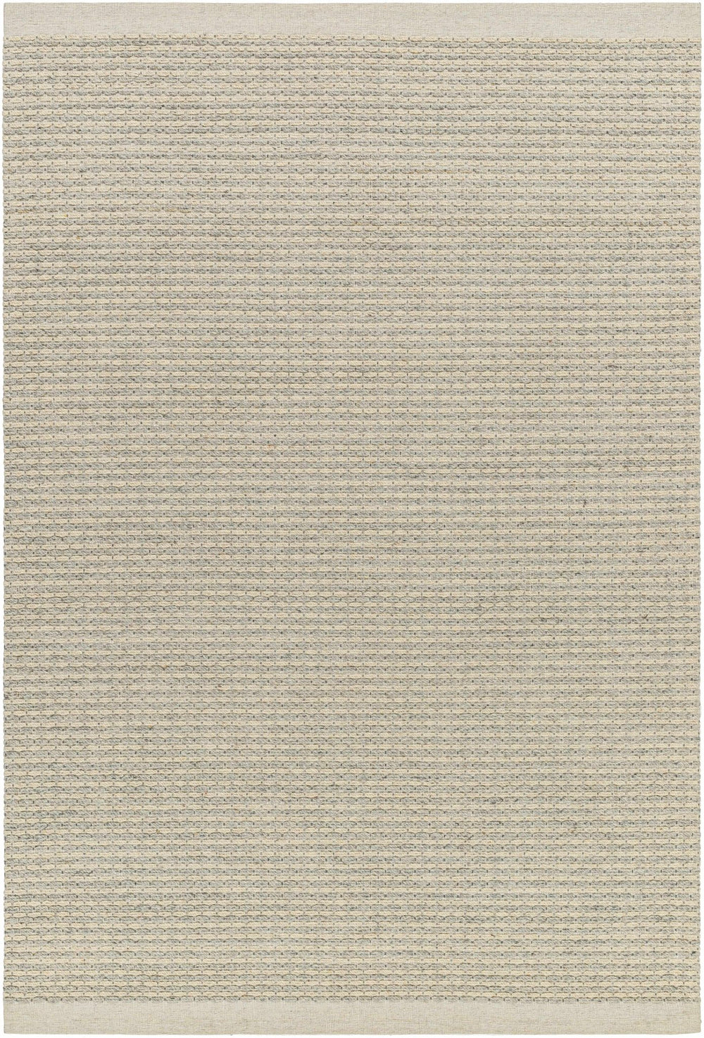 Emlen Beachhouse Traditional Style Beige Hand Woven Wool Rug - The Rug Decor