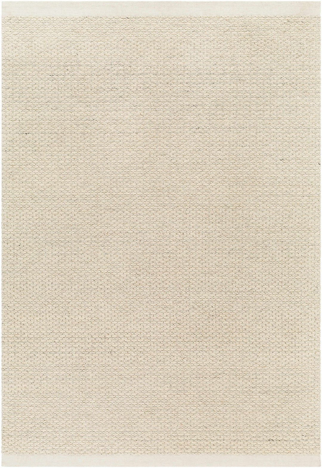 Emlen Traditional Style Beige Hand Woven Wool Rug - The Rug Decor