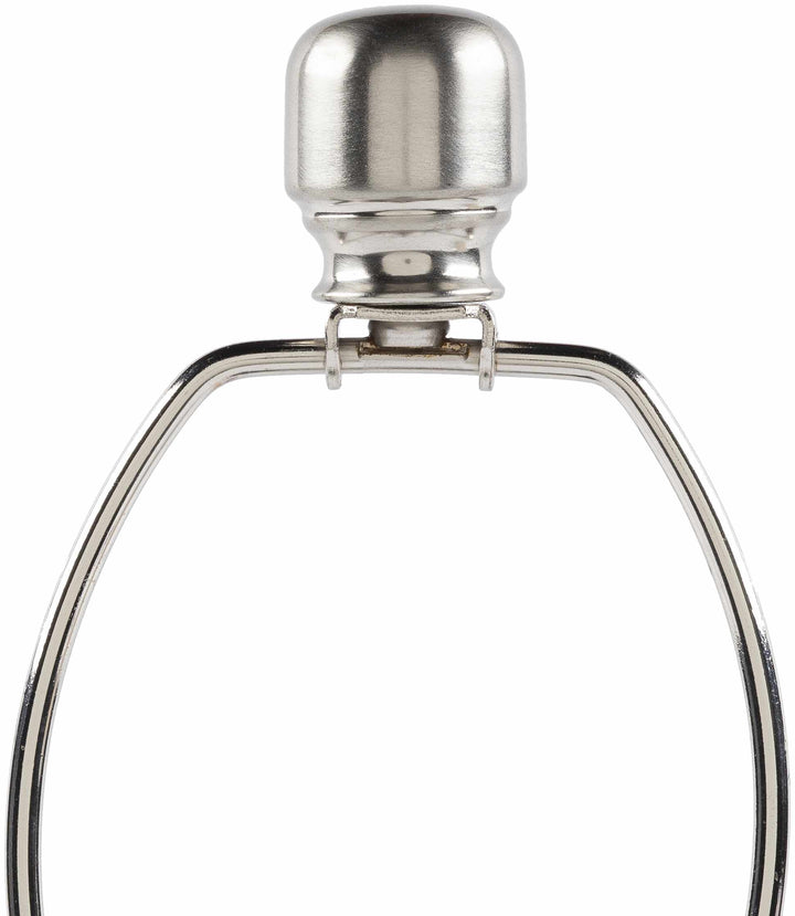 Enetai Glass Table Lamp – Traditional Accent Lighting with Linen Shade