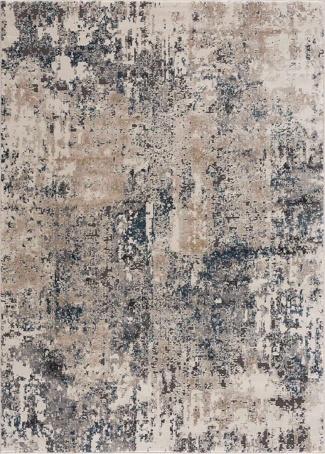 Enoree Modern Abstract Design Beige Area Rug - The Rug Decor
