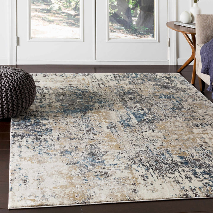 Enoree Modern Abstract Design Beige Area Rug - The Rug Decor