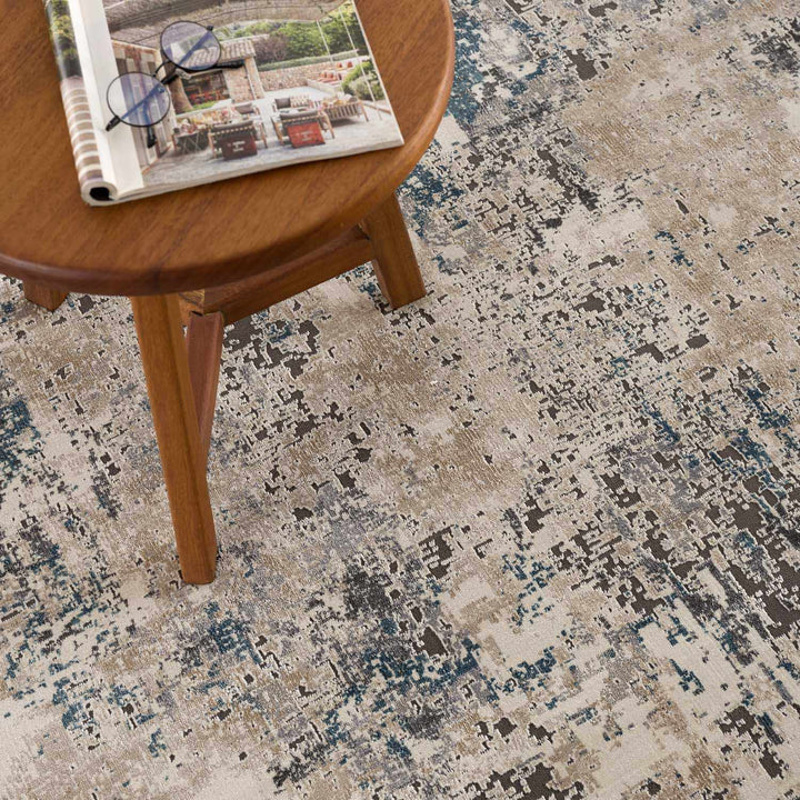 Enoree Modern Abstract Design Beige Area Rug - The Rug Decor